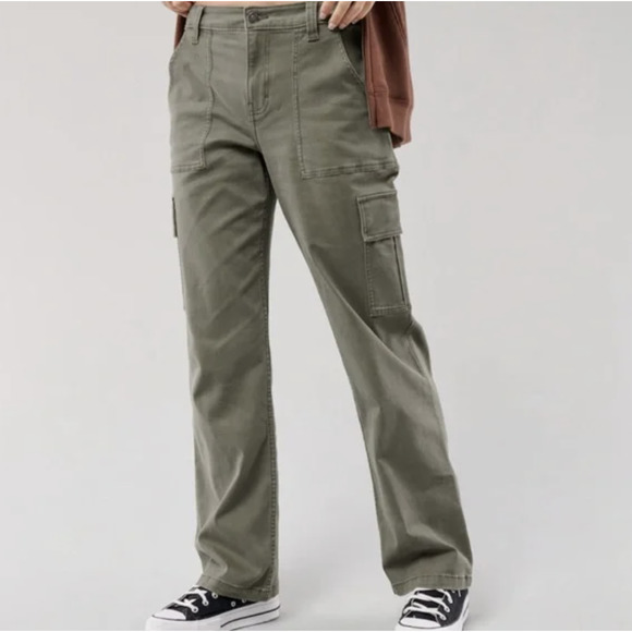 Hollister Pants & Jumpsuits Hollister High Rise Utility Dad Pants
